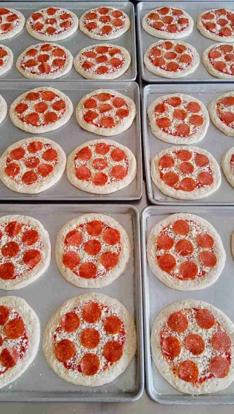 Pizzas individuales